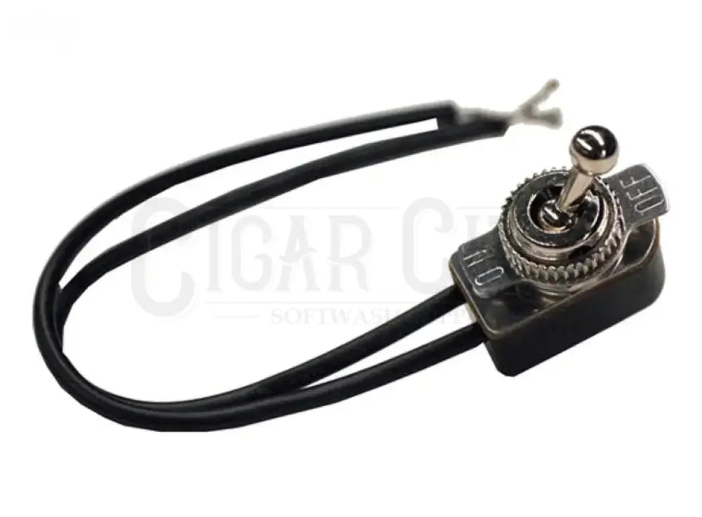 TOGGLE SWITCH W/WIRE LEADS Cigarcity Softwash.