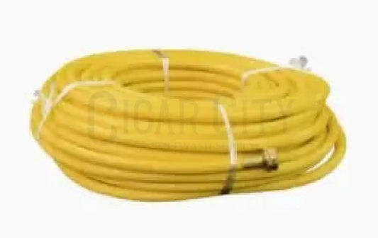 Tucker USA 150' Yellow 3/8" Hose with Garden Hose Fittings T-3/8-150-YL Window Cleaning Accessories Cigarcity Softwash.