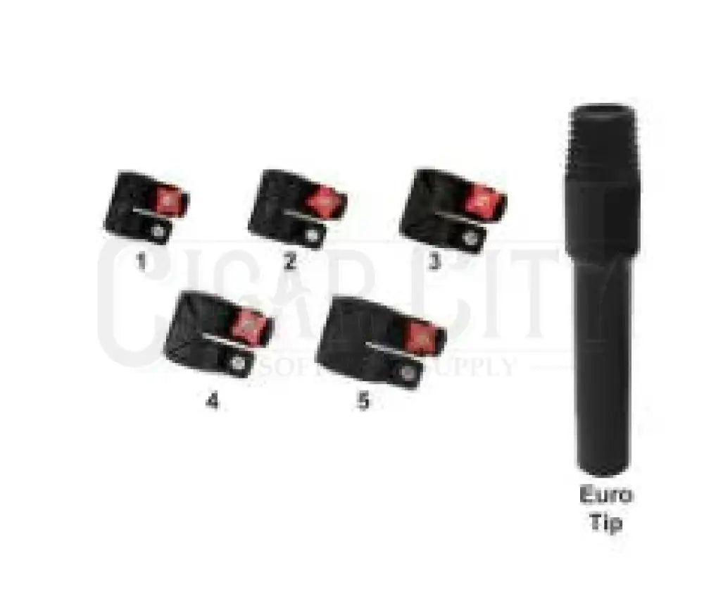 Tucker USA 5 Clamp Set w/Euro Tip T-5pc-SET Window Cleaning Accessories Cigarcity Softwash.