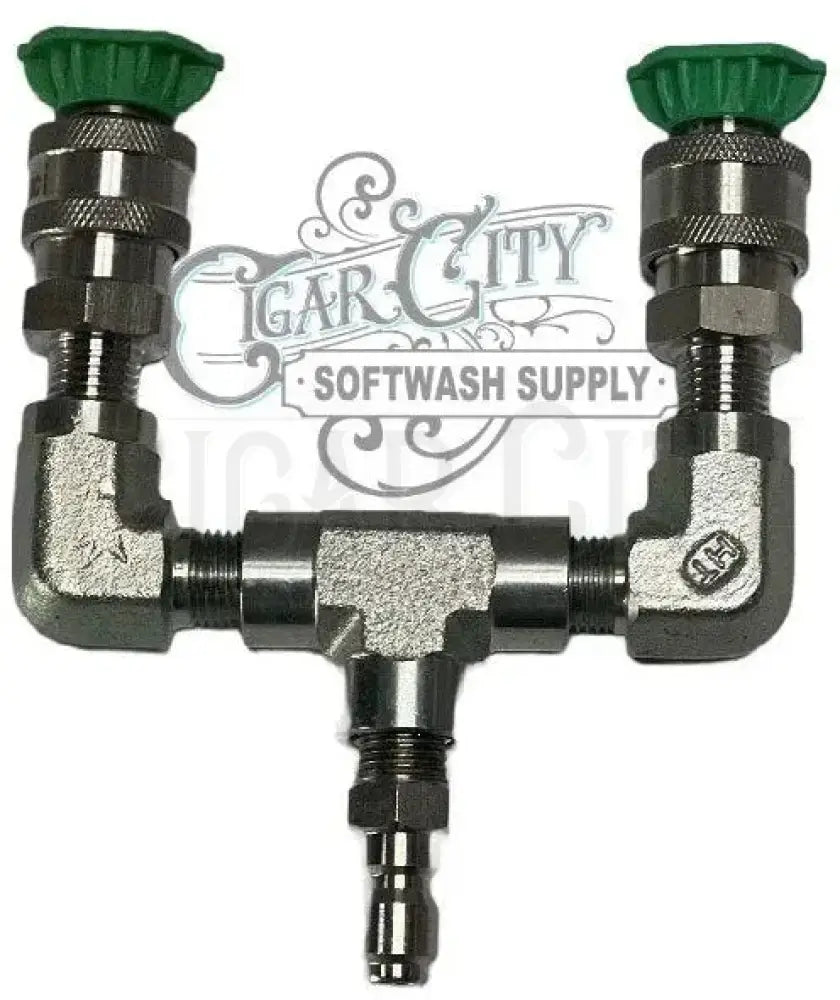 Twin Pressure Nozzle Kit Cigarcity Softwash.