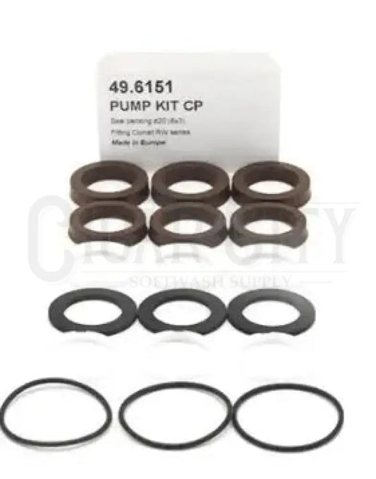 Veloci Replacement Pump Seal Kit - Comet RW5535 49.6151 Maintenance Cigarcity Softwash.