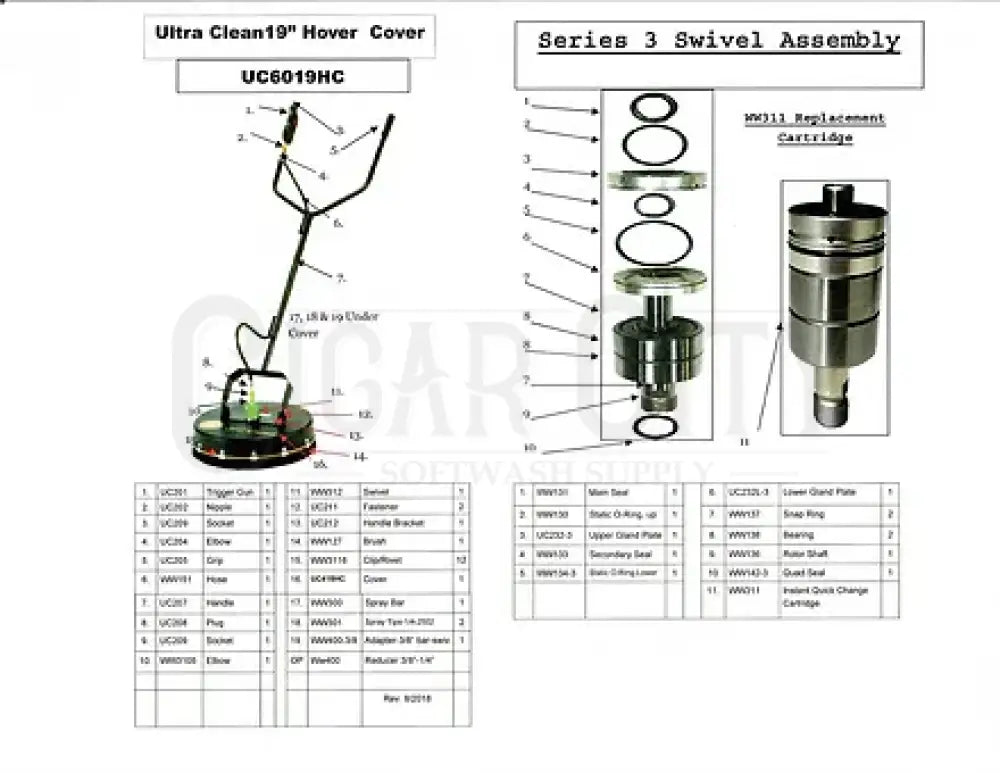 Whisper Wash 19" Ultra Clean Trigger Gun Cigarcity Softwash.