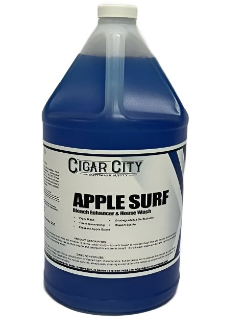 Apple Surf Chemicals Cigarcity Softwash.