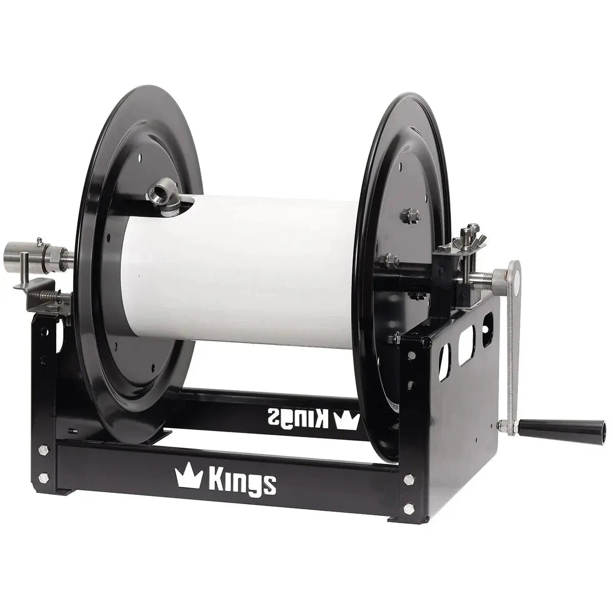 KR1S18 Kings 18 Steel Manual Hose Reel with Stainless Steel Manifold –  Cigarcity Softwash