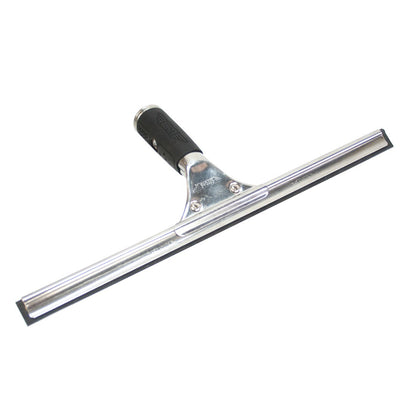 Ettore Complete Stainless Steel with Rubber Grip Squeegee WindowCleaner.com
