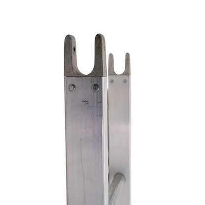 Metallic Ladder Aluminum Bottom Section - 6 Foot WindowCleaner.com