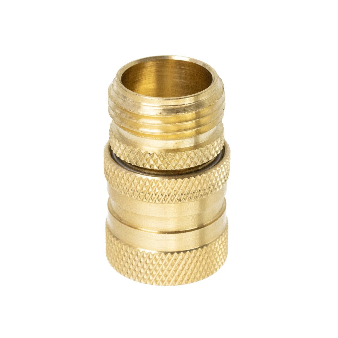 Garden Hose Quick Connect Male and Female Set - Brass WindowCleaner.com