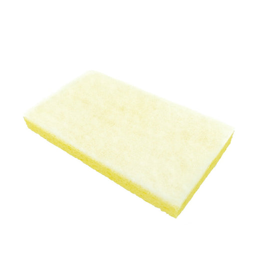 World Enterprises Sponge with Backing Pad - White