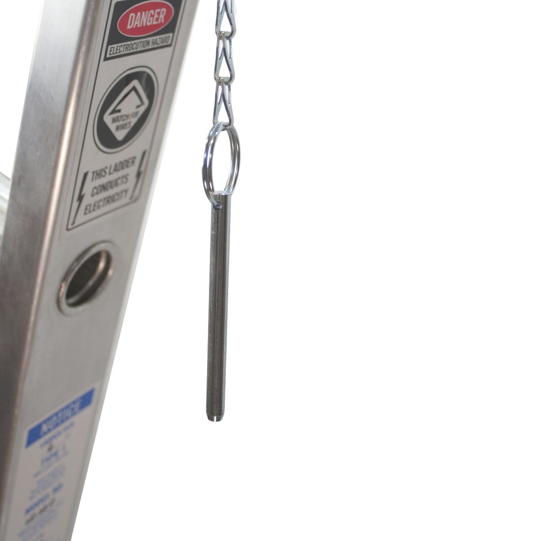 Metallic Ladder Locking Pins WindowCleaner.com