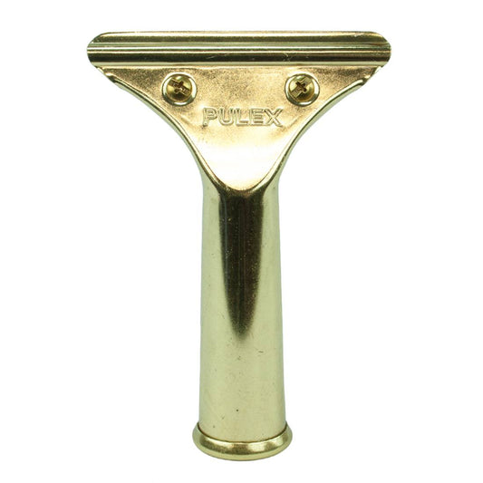 Pulex Traditional Brass Window Squeegee Handle WindowCleaner.com