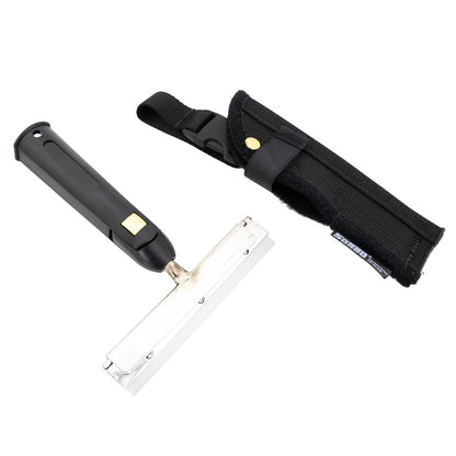 Sörbo Horizontal Swivel Scraper with Holster - 6 Inch WindowCleaner.com