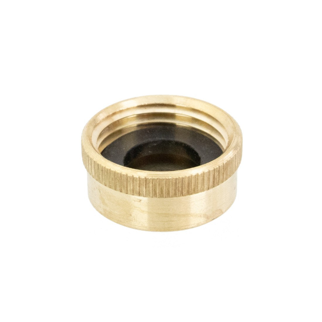Brass Garden Hose Cap - Female WindowCleaner.com