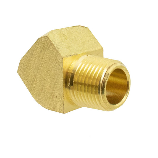 Pulex Fitting - 1/2 Inch NPT x 45° Street Elbow Brass WindowCleaner.com