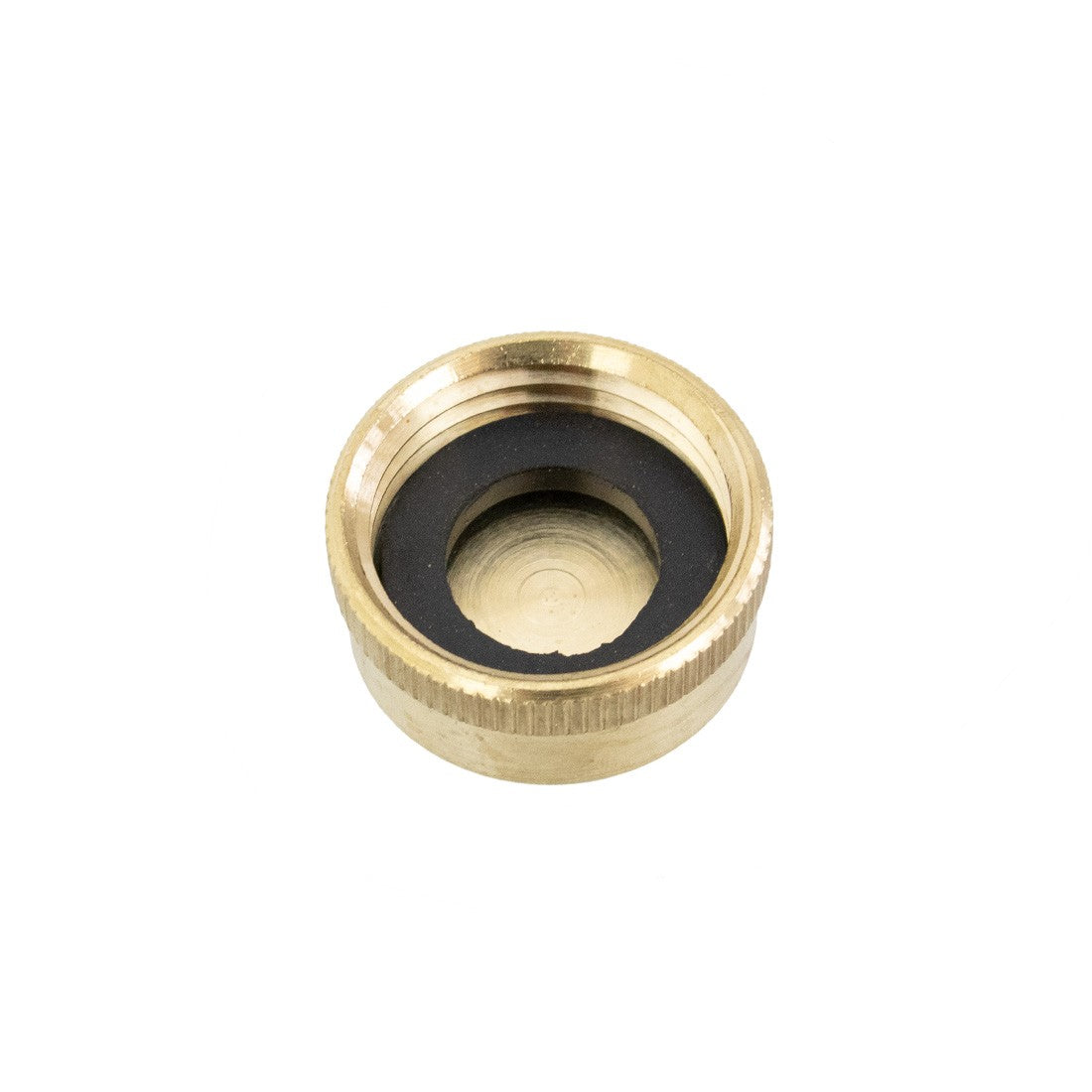 Brass Garden Hose Cap - Female WindowCleaner.com