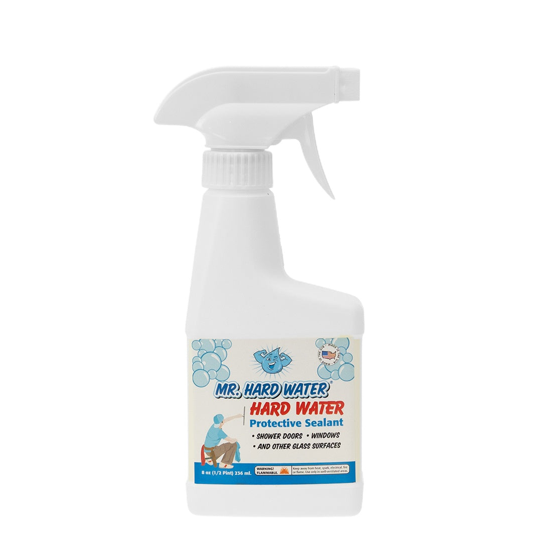 JFlint Mr. Hard Water Pro Shower Door and Window Kit WindowCleaner.com