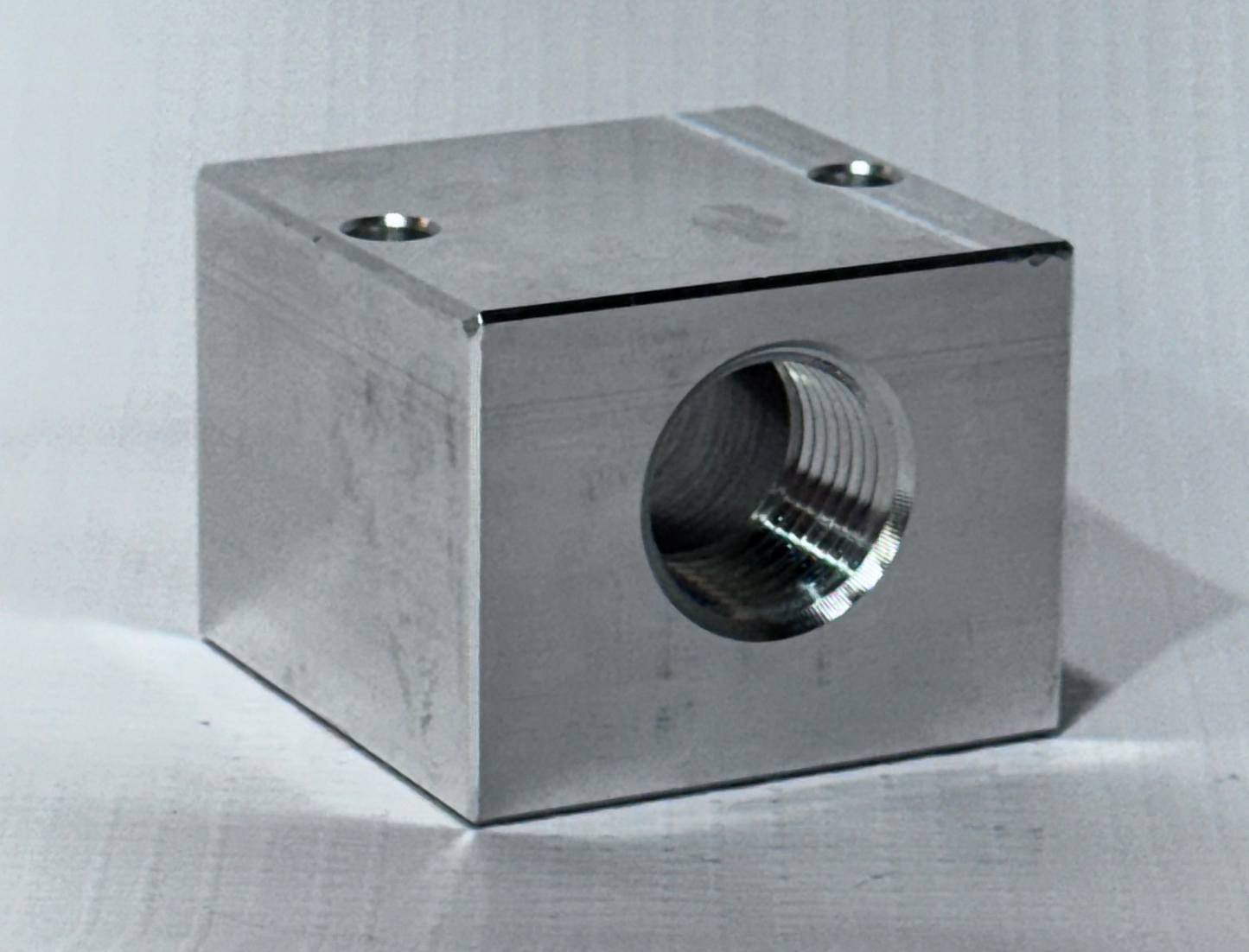 3/8" Aluminum Unloader Block Top Load Softwash Depot