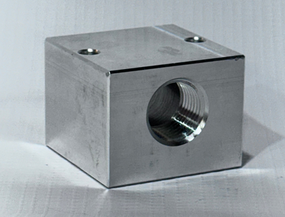 3/8" Aluminum Unloader Block Top Load Softwash Depot