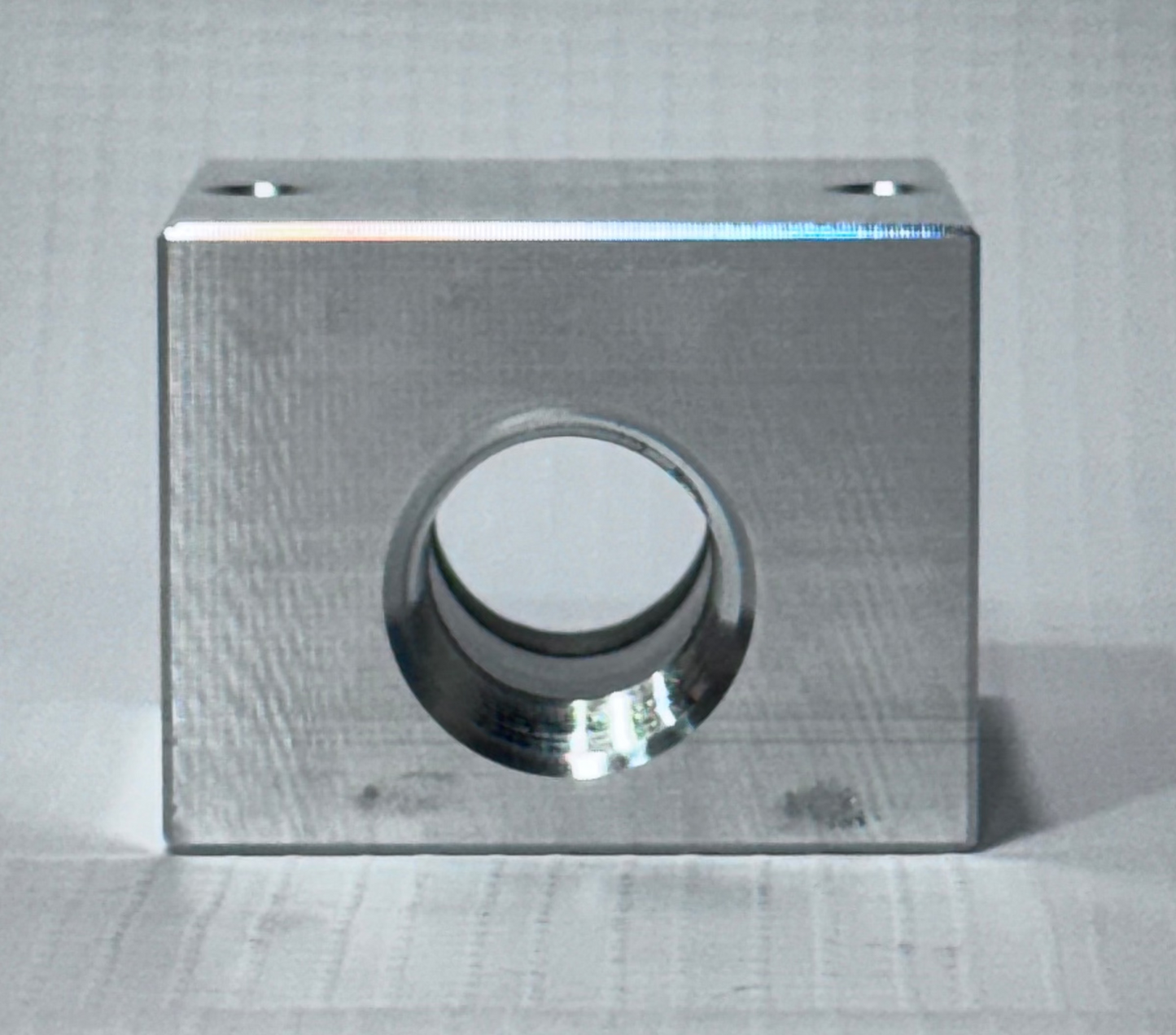 1/2" Aluminum Unloader Block Straight Thru (Copy) Softwash Depot