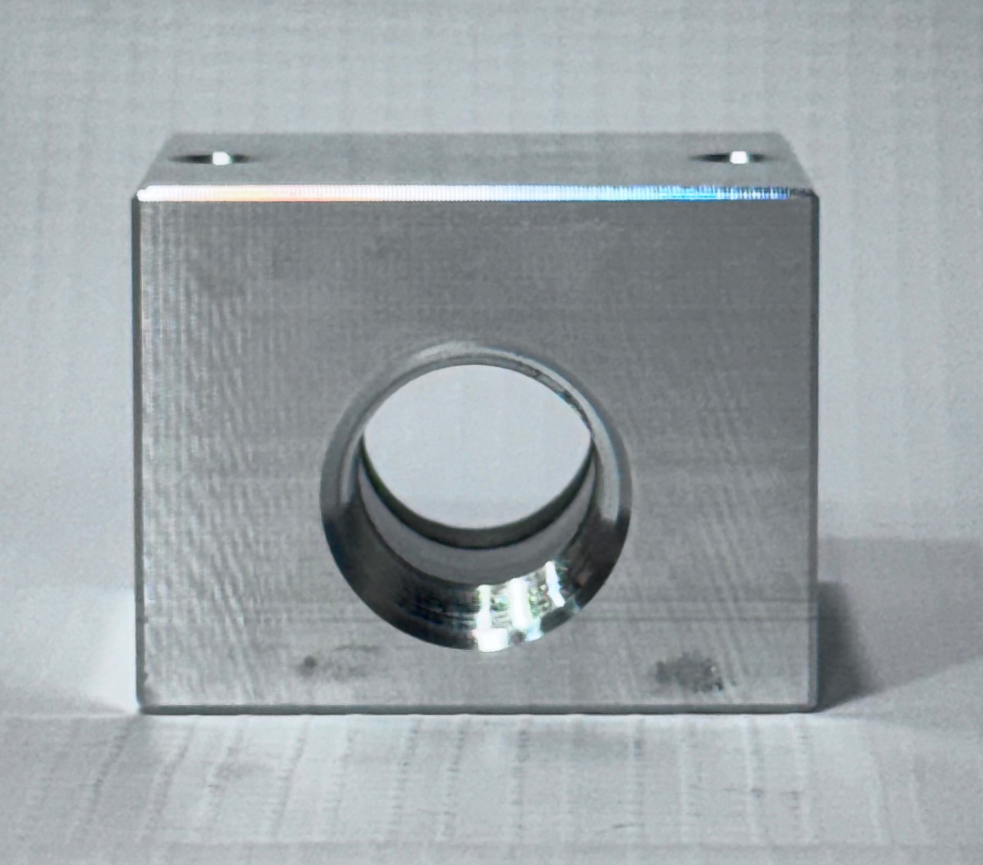 1/2" Aluminum Unloader Block Straight Thru (Copy) Softwash Depot