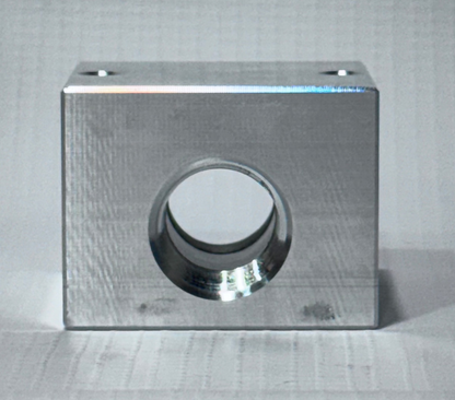 1/2" Aluminum Unloader Block Straight Thru (Copy) Softwash Depot