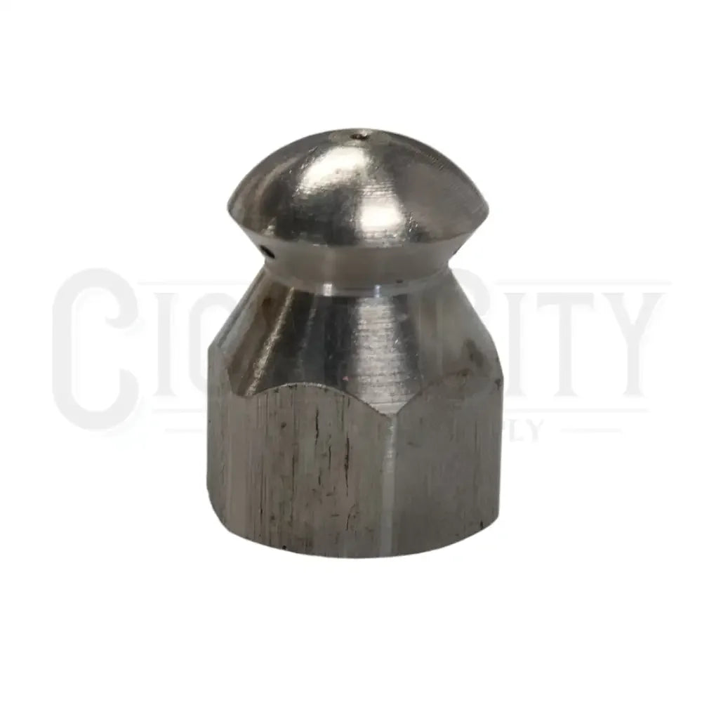 1/4" Fixed 9.5 Sewer Nozzle  Cigarcity Softwash.