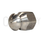1/4" Fixed 9.5 Sewer Nozzle  Cigarcity Softwash.