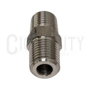 1/4” Steel Hex Nipple 5404-04-04 Fittings