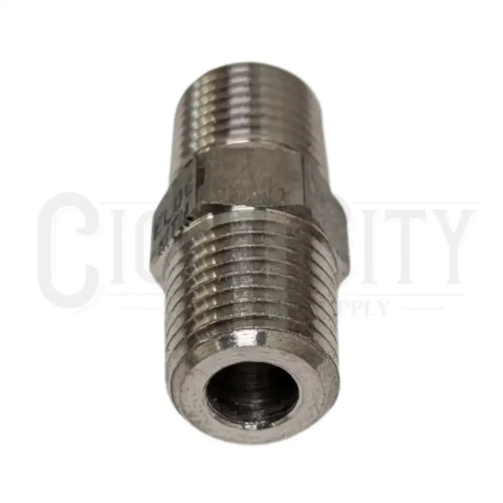 1/4” Steel Hex Nipple 5404-04-04 Fittings
