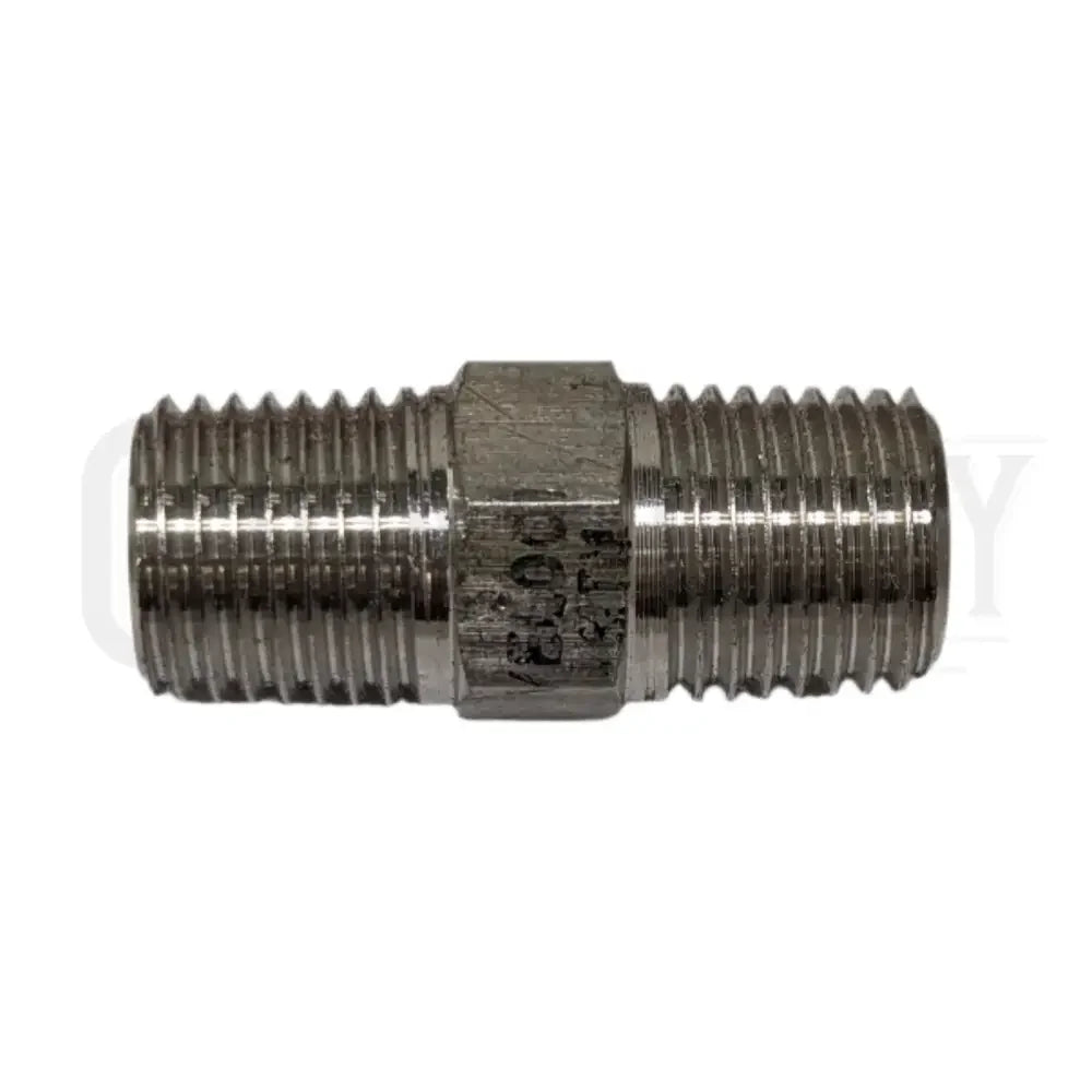 1/4” Steel Hex Nipple 5404-04-04 Fittings