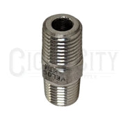 1/4” Steel Hex Nipple 5404-04-04 Fittings
