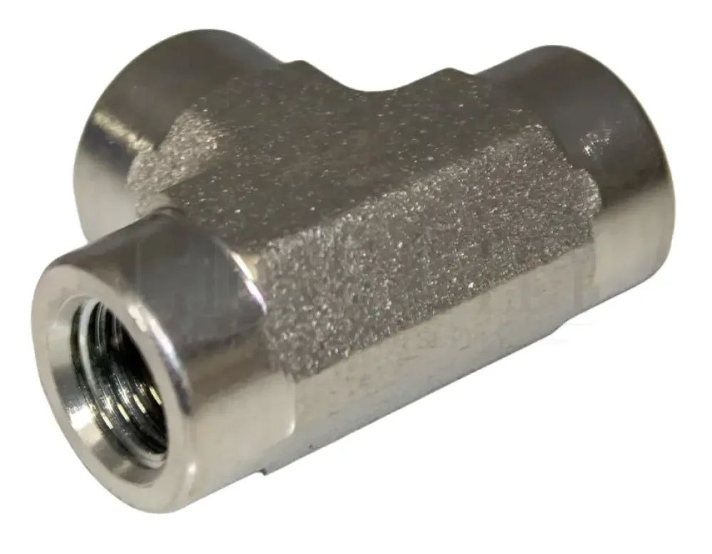 1/4" Steel Tee 5605-04-04-04 Fittings Cigarcity Softwash.