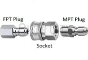 *1 Piece* Quick Connect Plugs Hardware Cigarcity Softwash.