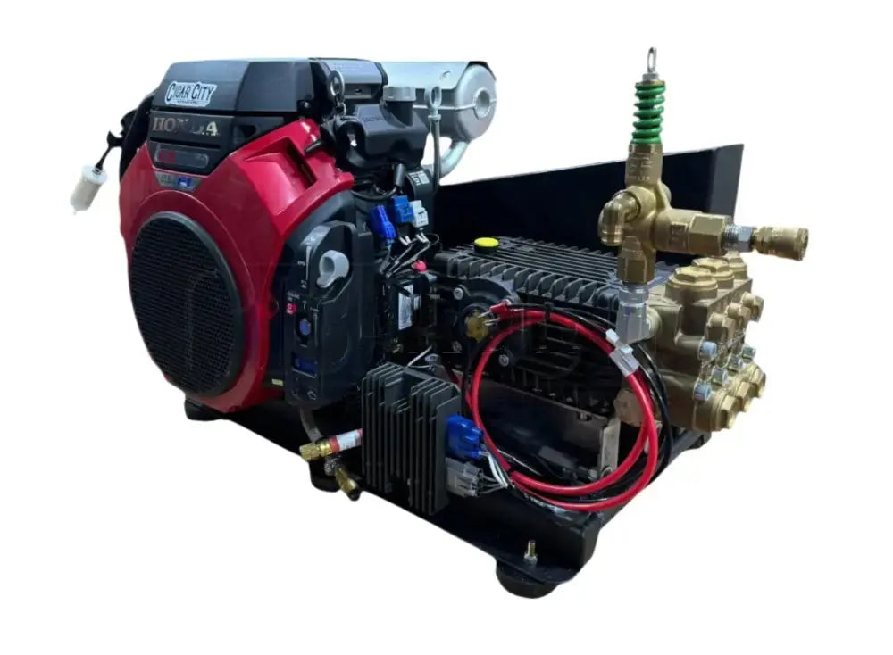 BE 10GPM 3,000 PSI Gas Cold Water Pressure Washer w/ Honda IGX800 and General Pump CWF1027H  Cigarcity Softwash.