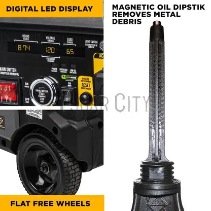 10,500 Watt Digital Inverter Generator Cigarcity Softwash
