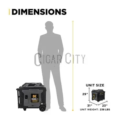 10,500 Watt Digital Inverter Generator Cigarcity Softwash
