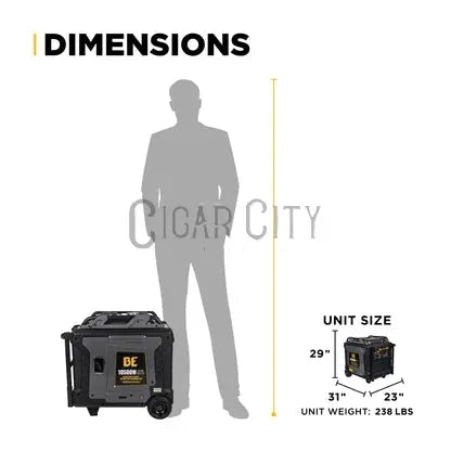10,500 Watt Digital Inverter Generator Cigarcity Softwash