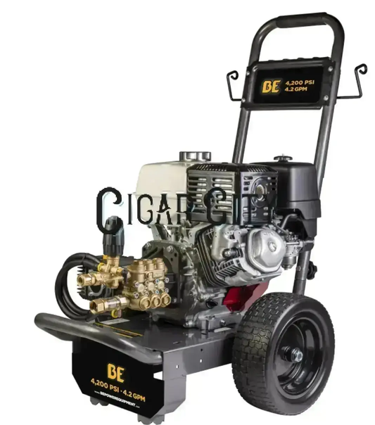 BE Scratch & Dent Honda GX390 w/ Comet Pump 4,200 PSI 4.2 GPM Pressure Washer - B4213HCS Cigarcity Softwash