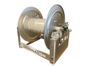 12″ Dominator Electric Hose Reel – 1/2″ Stainless Manifold – Cigar City Softwash Reel Bandit