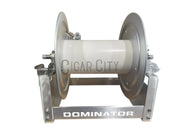12″ Dominator Electric Hose Reel – 1/2″ Stainless Manifold – Cigar City Softwash Reel Bandit