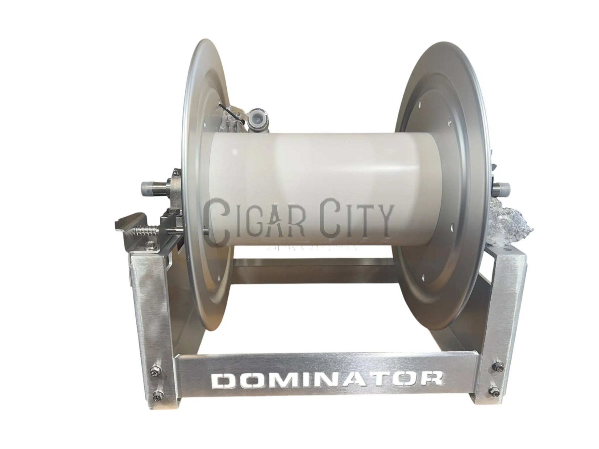 12″ Dominator Electric Hose Reel – 1/2″ Stainless Manifold – Cigar City Softwash Reel Bandit