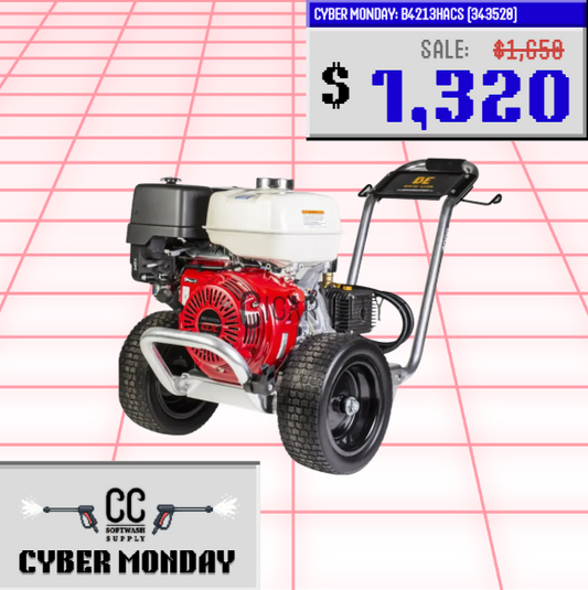 BE Scratch & Dent Honda GX390 w/ Comet ZWD4040 Pump 4,200 PSI 4.2 GPM Pressure Washer - B4213HACS (343520)