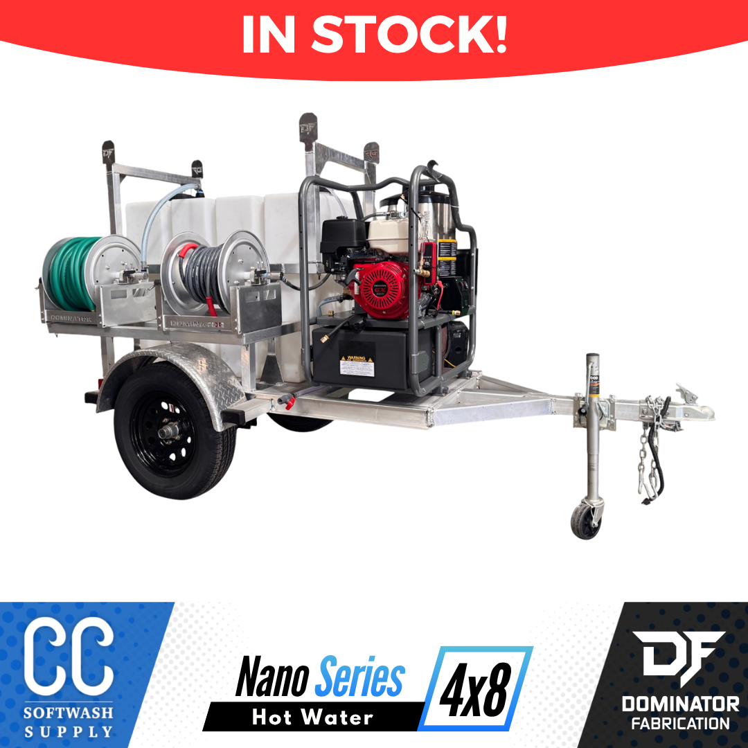 *IN STOCK* - The Nano 4x8' Hot Water Trailer