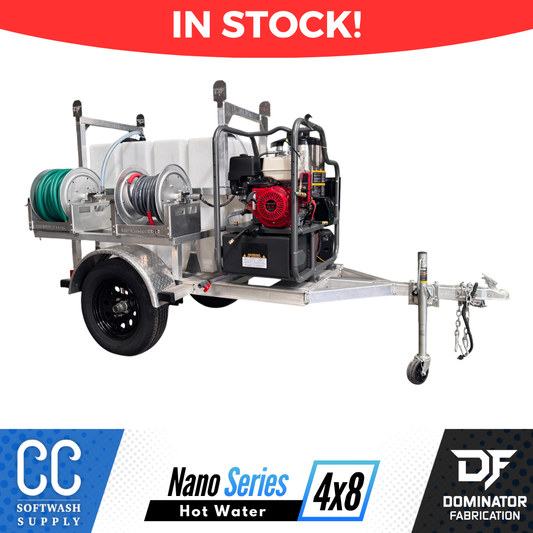 *IN STOCK* - The Nano 4x8' Hot Water Trailer