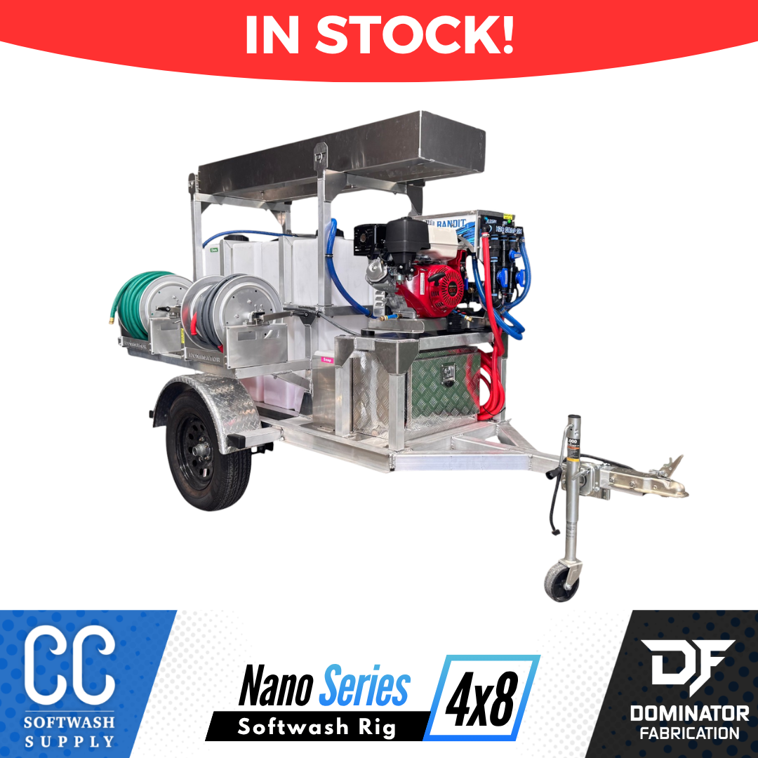 *IN STOCK* - The Nano 4x8 Softwash Trailer