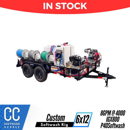 In Stock! - 2026 6x12 Softwash Rig
