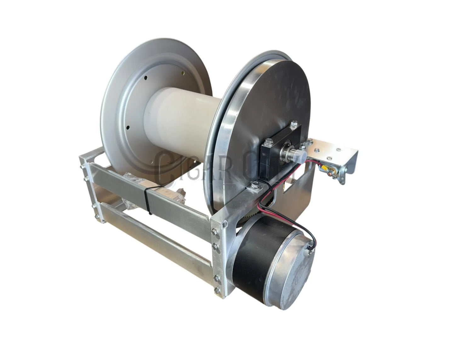 18″ Dominator Electric Hose Reel – 3/4″ Stainless Manifold – Cigar City Softwash Reel Southeast Supply Services