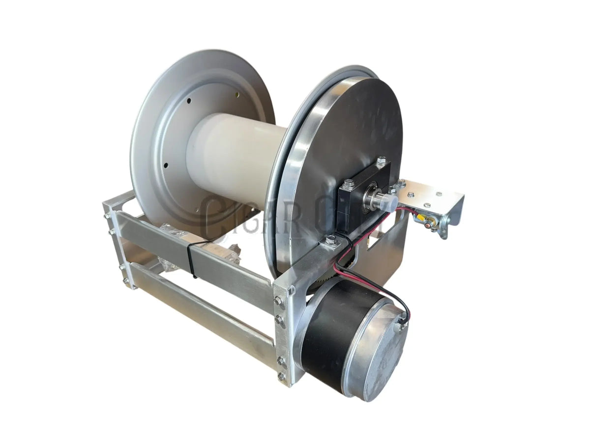 18″ Dominator Electric Hose Reel – 3/4″ Stainless Manifold – Cigar City Softwash Reel Southeast Supply Services