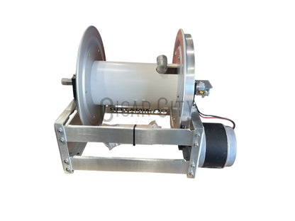 18″ Dominator Electric Hose Reel – 3/4″ Stainless Manifold – Cigar City Softwash Reel Southeast Supply Services