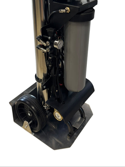 XL Mounting Base Stand for Tucker Water Fed Pole Systems – Heavy Duty Aluminum 19" x 20" x 8"