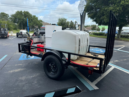 The Micro Series - 5x10 Downstream Pressure Washing Trailer